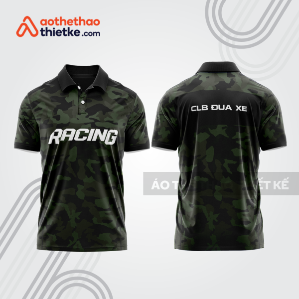 Mẫu thiết kế áo đồng phục polo đội đua xe mô tô & ô tô đẹp mta404