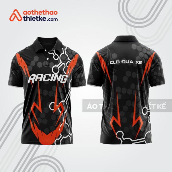 Mẫu thiết kế áo đồng phục polo đội đua xe mô tô & ô tô đẹp mta405