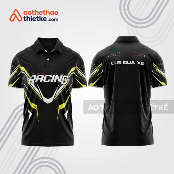 Mẫu thiết kế áo đồng phục polo đội đua xe mô tô & ô tô đẹp mta411