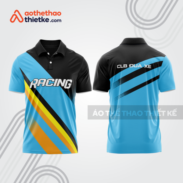 Mẫu thiết kế áo đồng phục polo đội đua xe mô tô & ô tô đẹp mta412