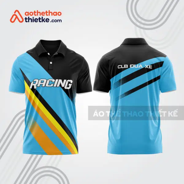 Mẫu thiết kế áo đồng phục polo đội đua xe mô tô & ô tô đẹp mta412