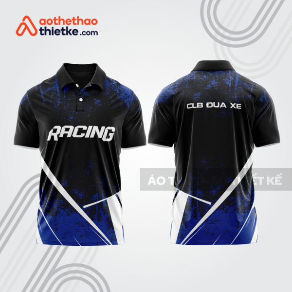 Mẫu thiết kế áo đồng phục polo đội đua xe mô tô & ô tô đẹp mta414
