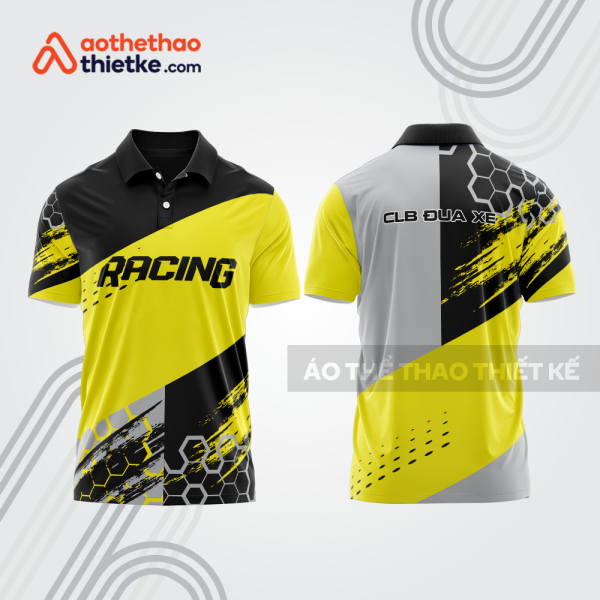 Mẫu thiết kế áo đồng phục polo đội đua xe mô tô & ô tô đẹp mta416