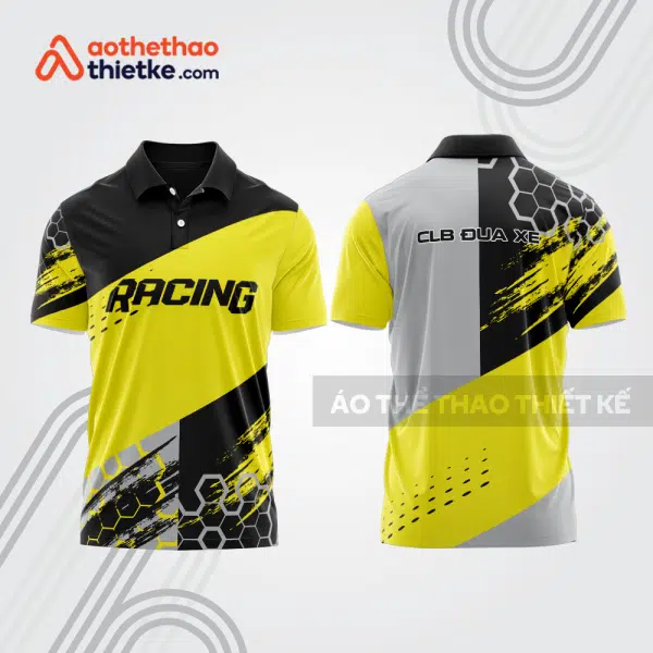 Mẫu thiết kế áo đồng phục polo đội đua xe mô tô & ô tô đẹp mta416