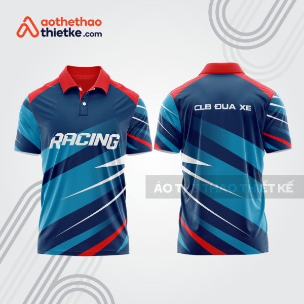 Mẫu thiết kế áo đồng phục polo đội đua xe mô tô & ô tô đẹp mta423