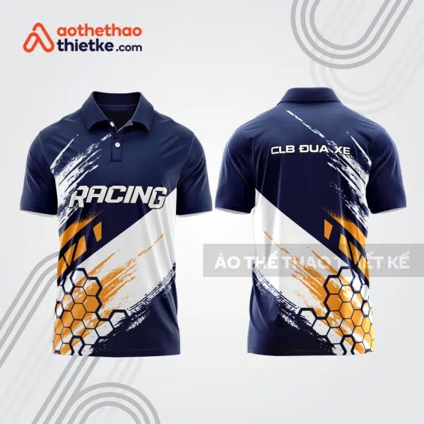 Mẫu thiết kế áo đồng phục polo đội đua xe mô tô & ô tô đẹp mta425
