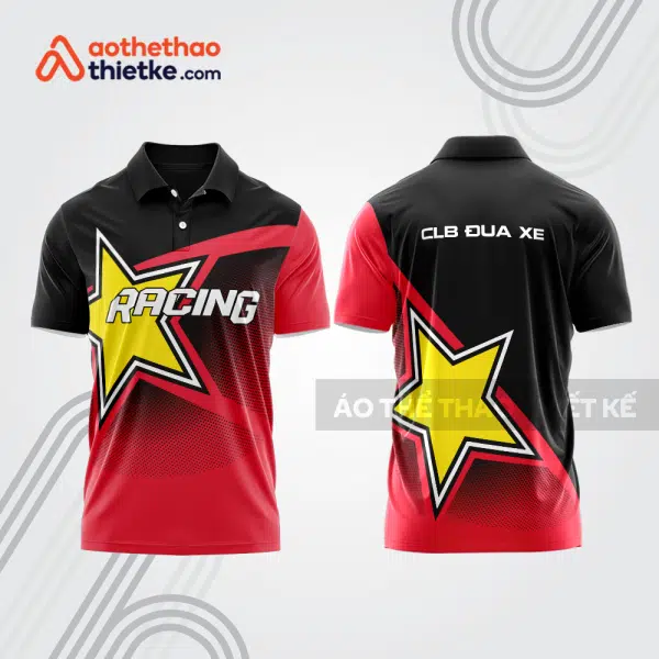 Mẫu thiết kế áo đồng phục polo đội đua xe mô tô & ô tô đẹp mta426