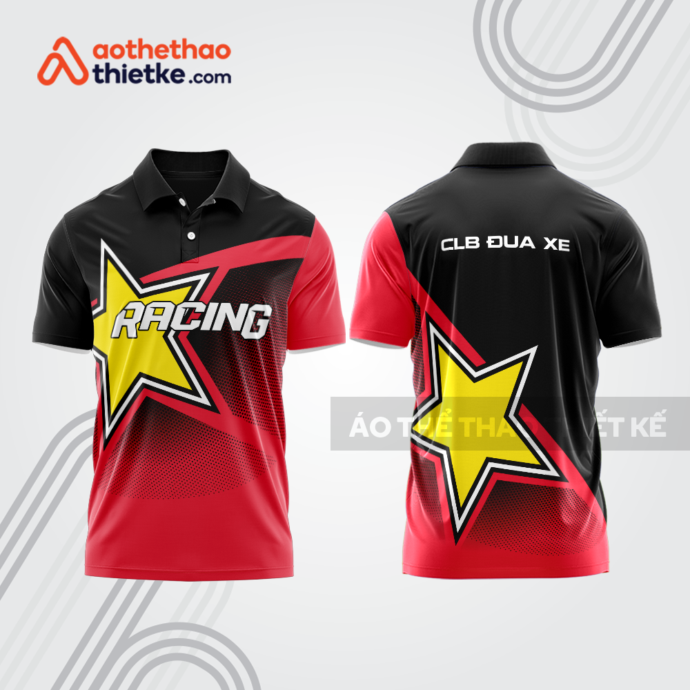 Mẫu thiết kế áo đồng phục polo đội đua xe mô tô & ô tô đẹp mta426