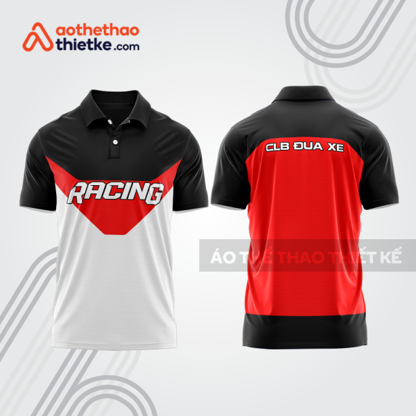 Mẫu thiết kế áo đồng phục polo đội đua xe mô tô & ô tô đẹp mta427