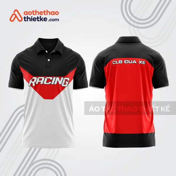 Mẫu thiết kế áo đồng phục polo đội đua xe mô tô & ô tô đẹp mta427