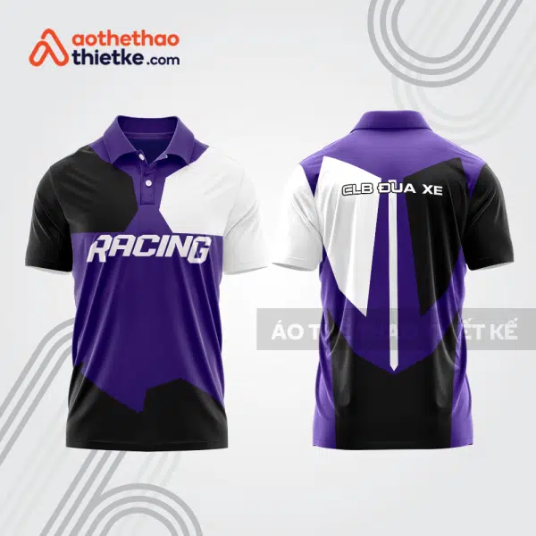Mẫu thiết kế áo đồng phục polo đội đua xe mô tô & ô tô đẹp mta428