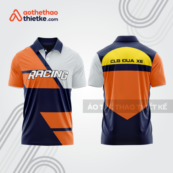 Mẫu thiết kế áo đồng phục polo đội đua xe mô tô & ô tô đẹp mta430