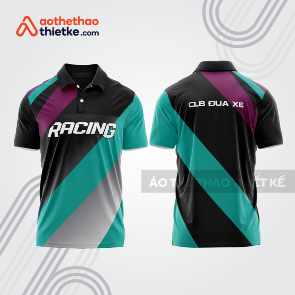 Mẫu thiết kế áo đồng phục polo đội đua xe mô tô & ô tô đẹp mta432