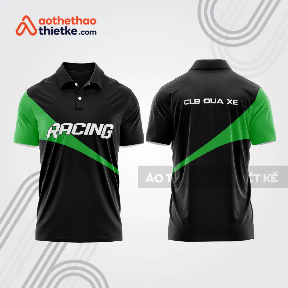Mẫu thiết kế áo đồng phục polo đội đua xe mô tô & ô tô đẹp mta435