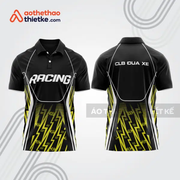 Mẫu thiết kế áo đồng phục polo đội đua xe mô tô & ô tô đẹp mta437