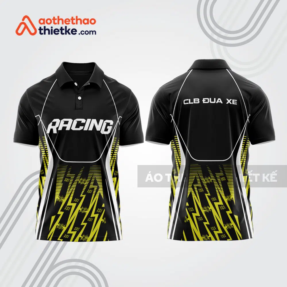 Mẫu thiết kế áo đồng phục polo đội đua xe mô tô & ô tô đẹp mta437