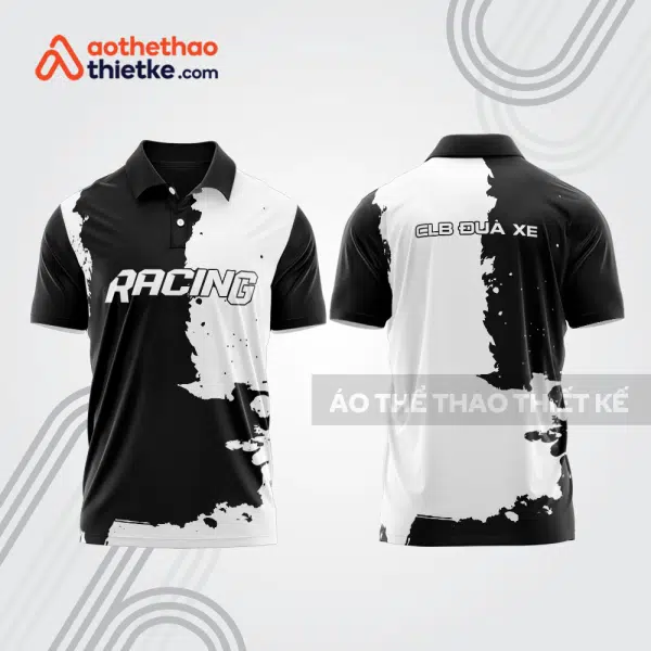 Mẫu thiết kế áo đồng phục polo đội đua xe mô tô & ô tô đẹp mta441