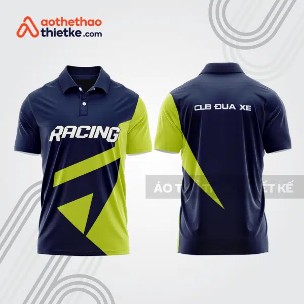 Mẫu thiết kế áo đồng phục polo đội đua xe mô tô & ô tô đẹp mta445