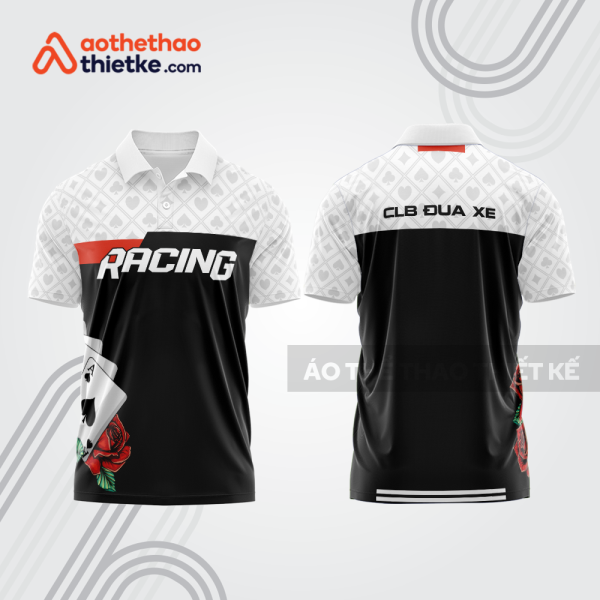 Mẫu thiết kế áo đồng phục polo đội đua xe mô tô & ô tô đẹp mta446