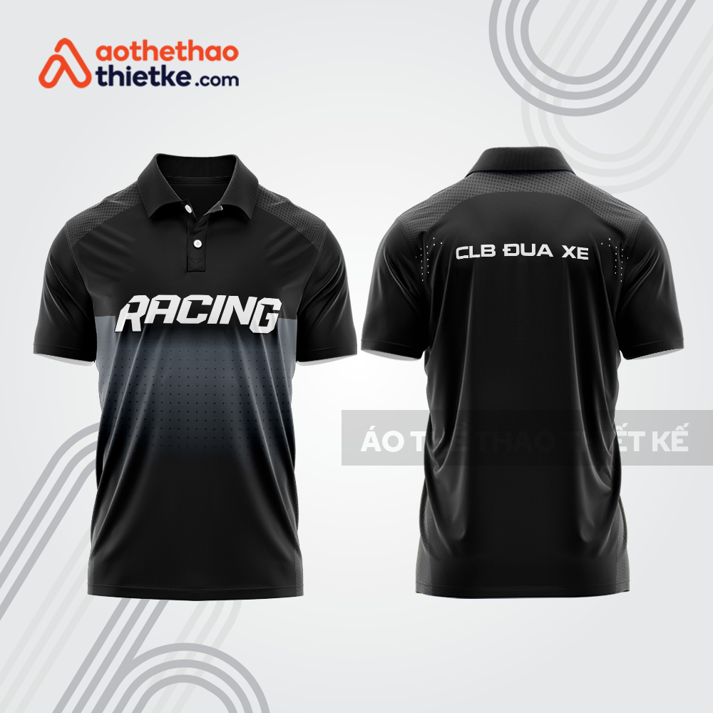 Mẫu thiết kế áo đồng phục polo đội đua xe mô tô & ô tô đẹp mta447