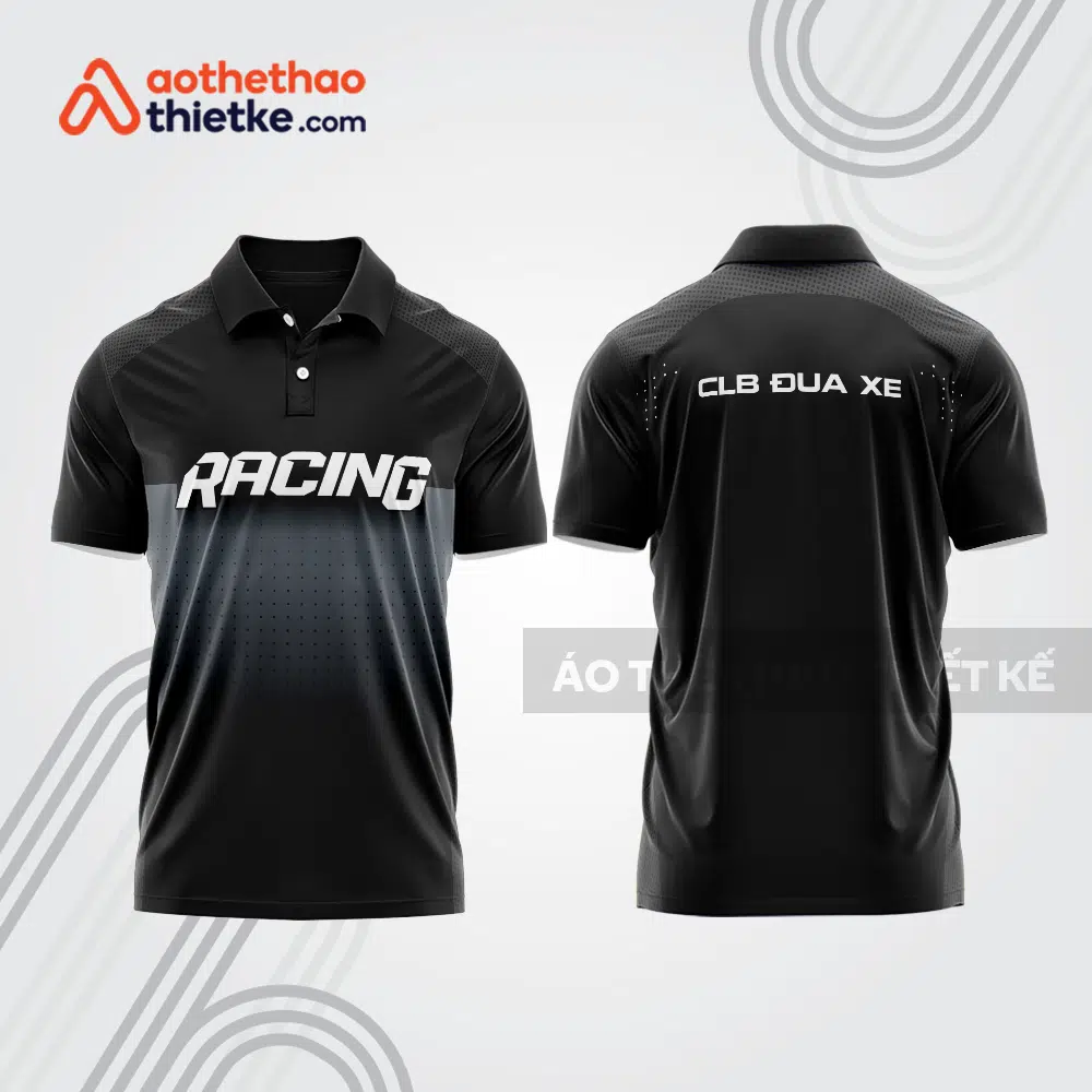 Mẫu thiết kế áo đồng phục polo đội đua xe mô tô & ô tô đẹp mta447