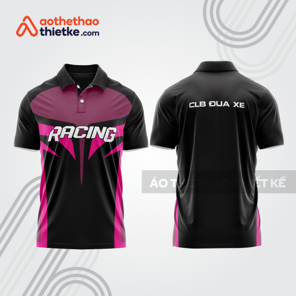 Mẫu thiết kế áo đồng phục polo đội đua xe mô tô & ô tô đẹp mta448