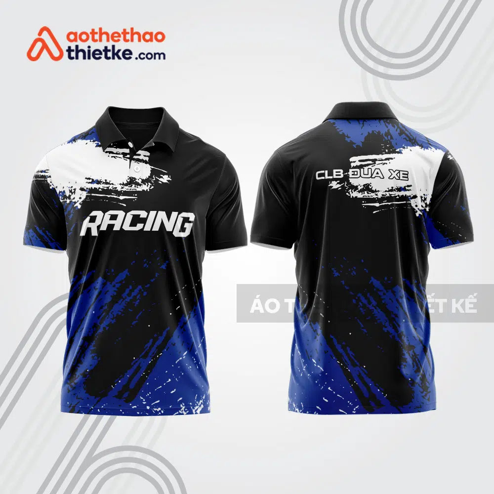 Mẫu thiết kế áo đồng phục polo đội đua xe mô tô & ô tô đẹp mta451
