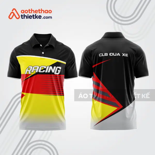 Mẫu thiết kế áo đồng phục polo đội đua xe mô tô & ô tô đẹp mta452
