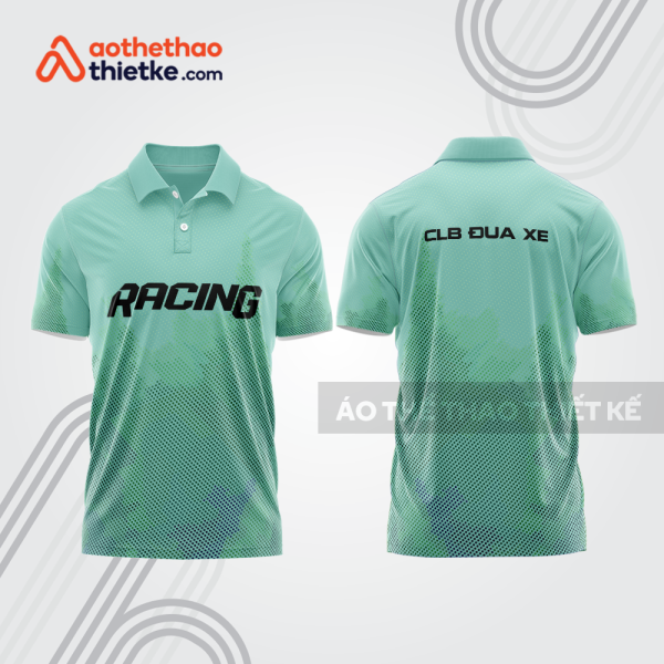 Mẫu thiết kế áo đồng phục polo đội đua xe mô tô & ô tô đẹp mta454