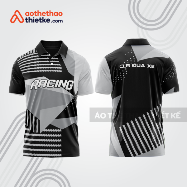 Mẫu thiết kế áo đồng phục polo đội đua xe mô tô & ô tô đẹp mta455