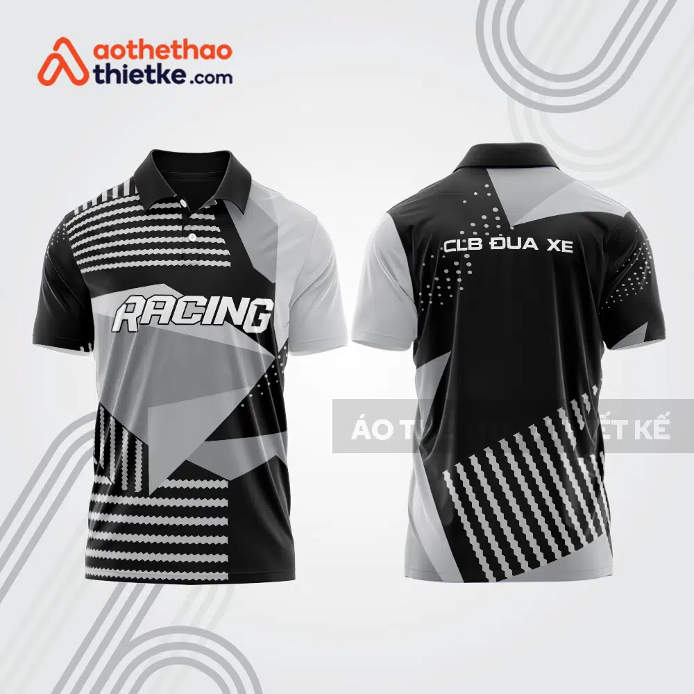 Mẫu thiết kế áo đồng phục polo đội đua xe mô tô & ô tô đẹp mta455