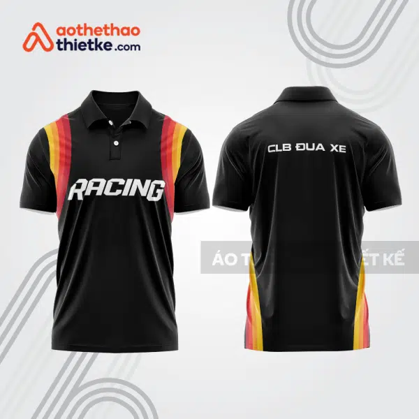 Mẫu thiết kế áo đồng phục polo đội đua xe mô tô & ô tô đẹp mta456
