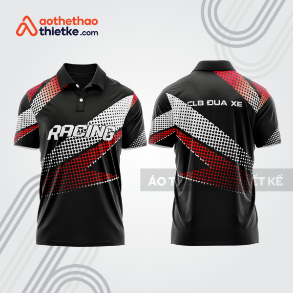 Mẫu thiết kế áo đồng phục polo đội đua xe mô tô & ô tô đẹp mta457