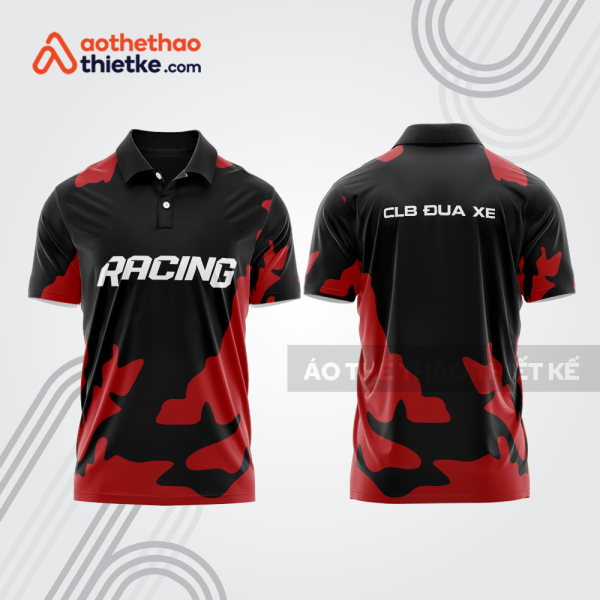 Mẫu thiết kế áo đồng phục polo đội đua xe mô tô & ô tô đẹp mta459