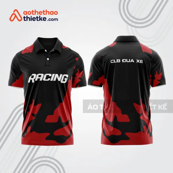 Mẫu thiết kế áo đồng phục polo đội đua xe mô tô & ô tô đẹp mta459