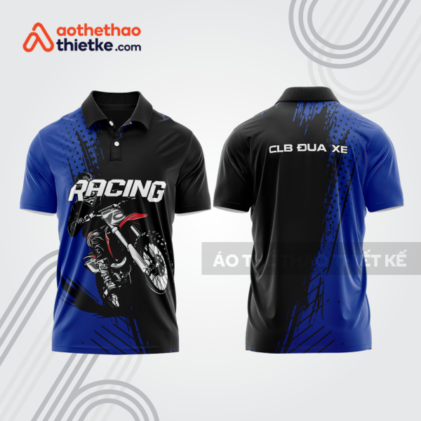 Mẫu thiết kế áo đồng phục polo đội đua xe mô tô & ô tô đẹp mta460