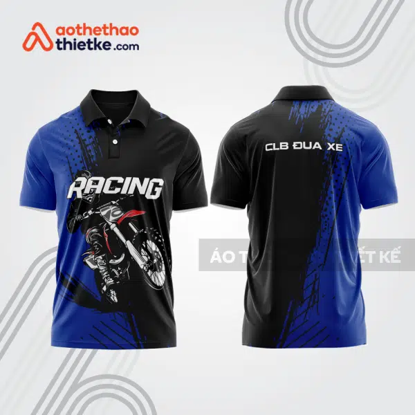 Mẫu thiết kế áo đồng phục polo đội đua xe mô tô & ô tô đẹp mta460