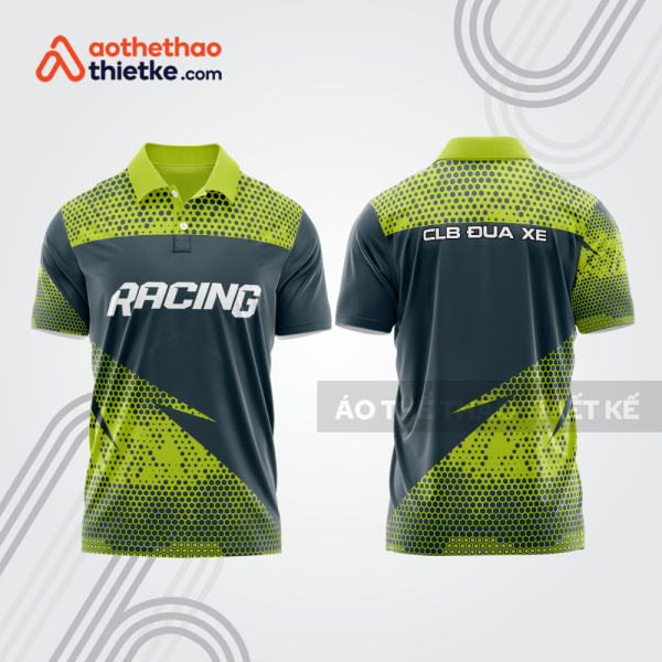 Mẫu thiết kế áo đồng phục polo đội đua xe mô tô & ô tô đẹp mta461