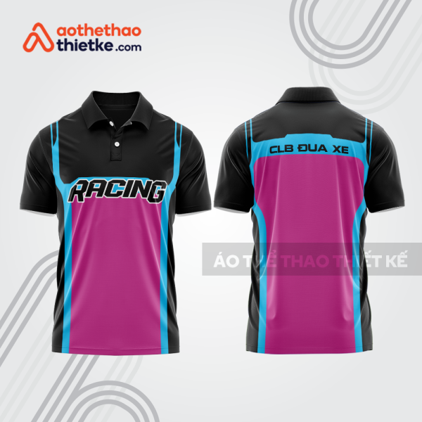 Mẫu thiết kế áo đồng phục polo đội đua xe mô tô & ô tô đẹp mta463