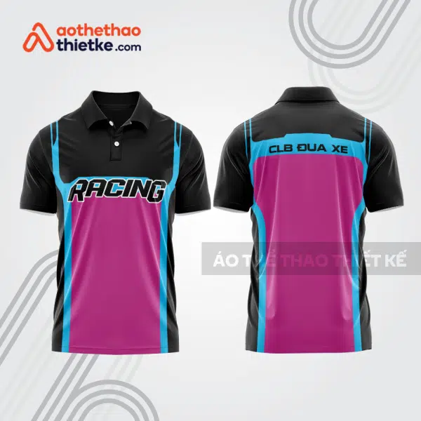 Mẫu thiết kế áo đồng phục polo đội đua xe mô tô & ô tô đẹp mta463