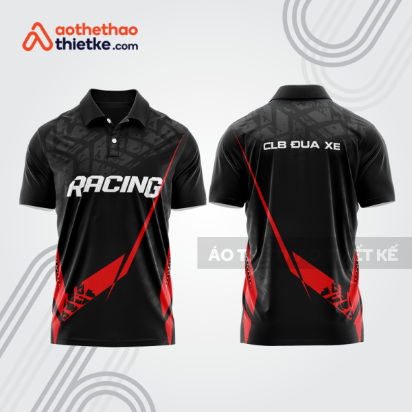 Mẫu thiết kế áo đồng phục polo đội đua xe mô tô & ô tô đẹp mta464