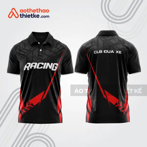 Mẫu thiết kế áo đồng phục polo đội đua xe mô tô & ô tô đẹp mta464