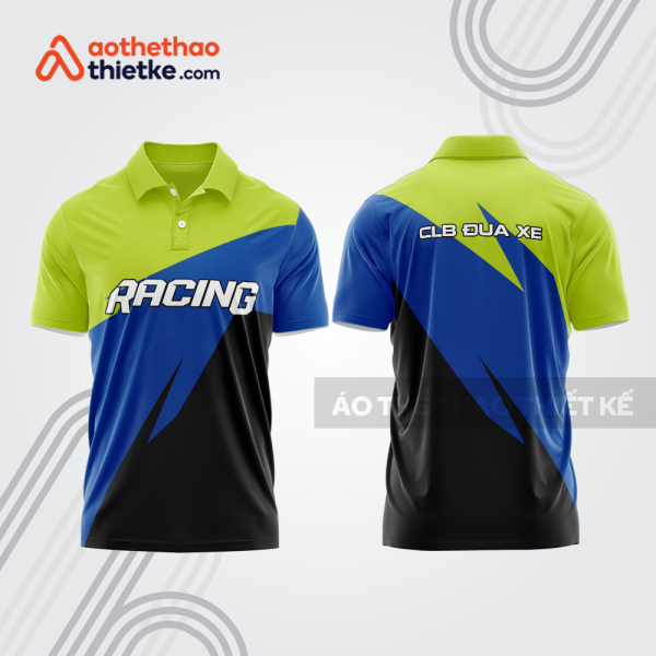 Mẫu thiết kế áo đồng phục polo đội đua xe mô tô & ô tô đẹp mta465