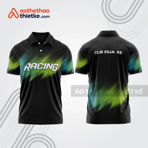 Mẫu thiết kế áo đồng phục polo đội đua xe mô tô & ô tô đẹp mta467