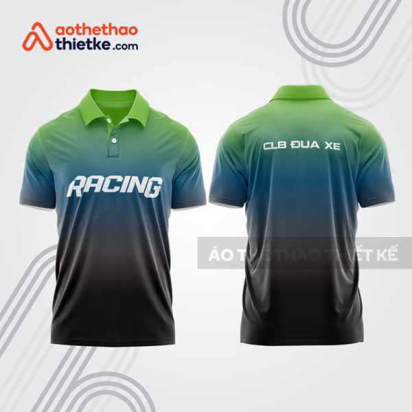 Mẫu thiết kế áo đồng phục polo đội đua xe mô tô & ô tô đẹp mta469