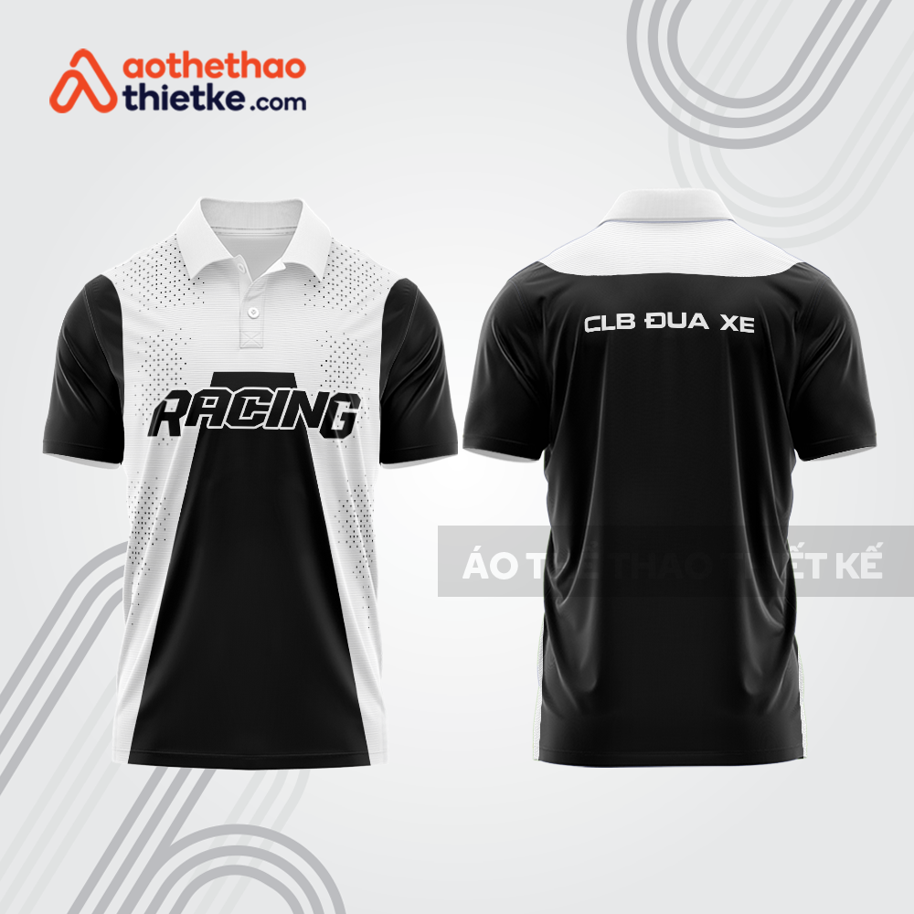 Mẫu thiết kế áo đồng phục polo đội đua xe mô tô & ô tô đẹp mta470