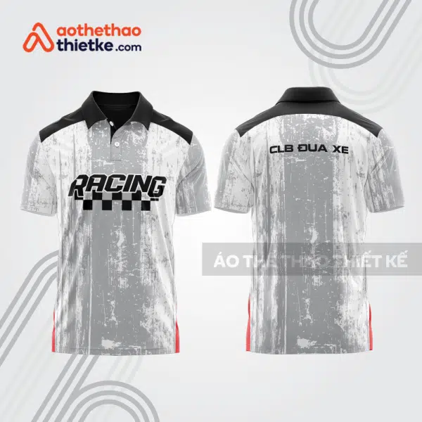 Mẫu thiết kế áo đồng phục polo đội đua xe mô tô & ô tô đẹp mta472