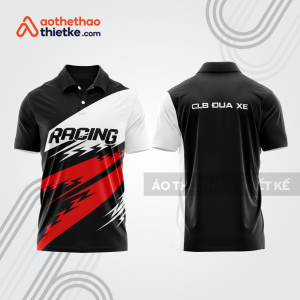 Mẫu thiết kế áo đồng phục polo đội đua xe mô tô & ô tô đẹp mta473