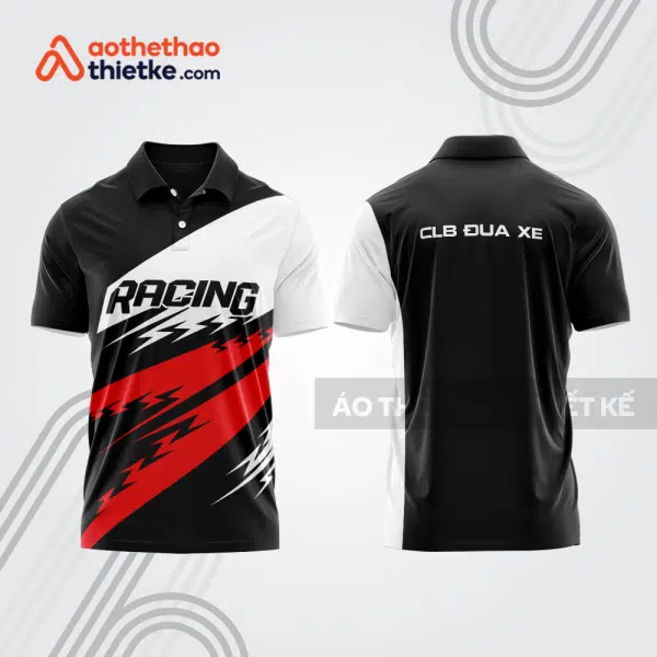 Mẫu thiết kế áo đồng phục polo đội đua xe mô tô & ô tô đẹp mta473