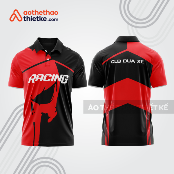 Mẫu thiết kế áo đồng phục polo đội đua xe mô tô & ô tô đẹp mta479
